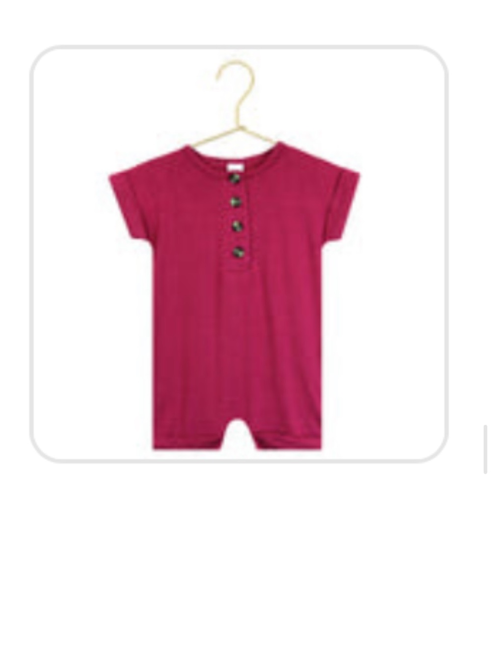 Lou Lou & company Emery Romper 2T